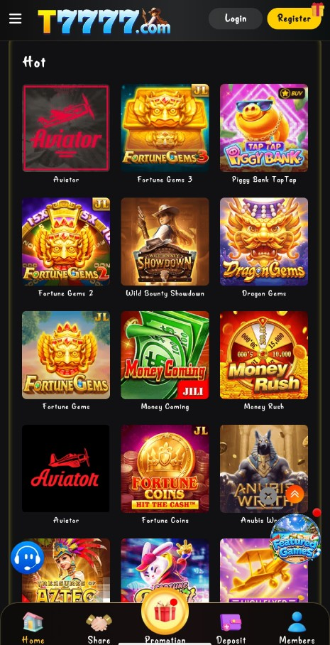 T7777 Game 
